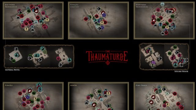 WarsawThe Thaumaturge Interactive Map