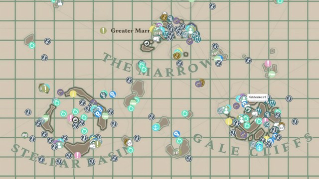 The MarrowsDredge Interactive Map